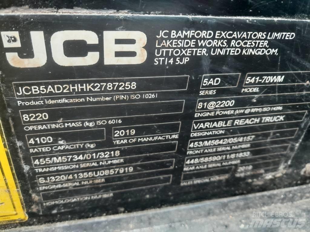 JCB 541-70 电动叉车