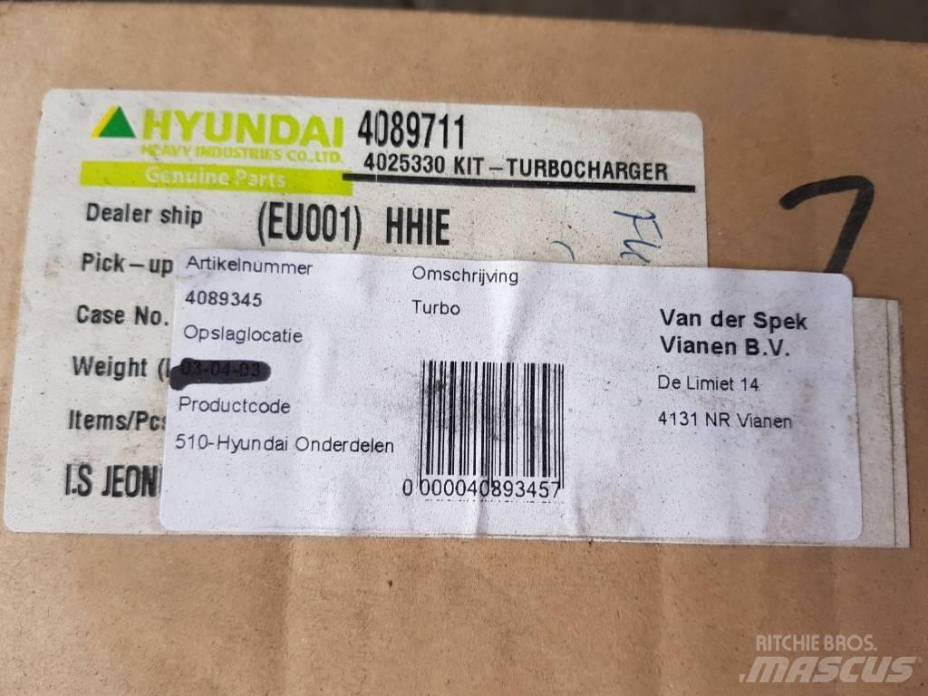 Hyundai Turbocharger 发动机