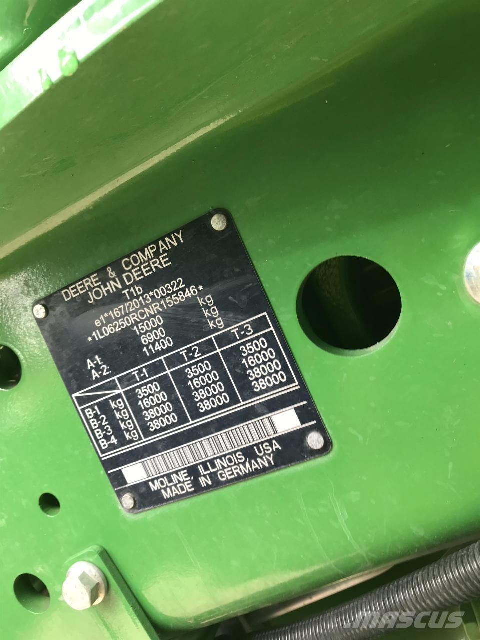 John Deere 6R 250 拖拉机/农用车