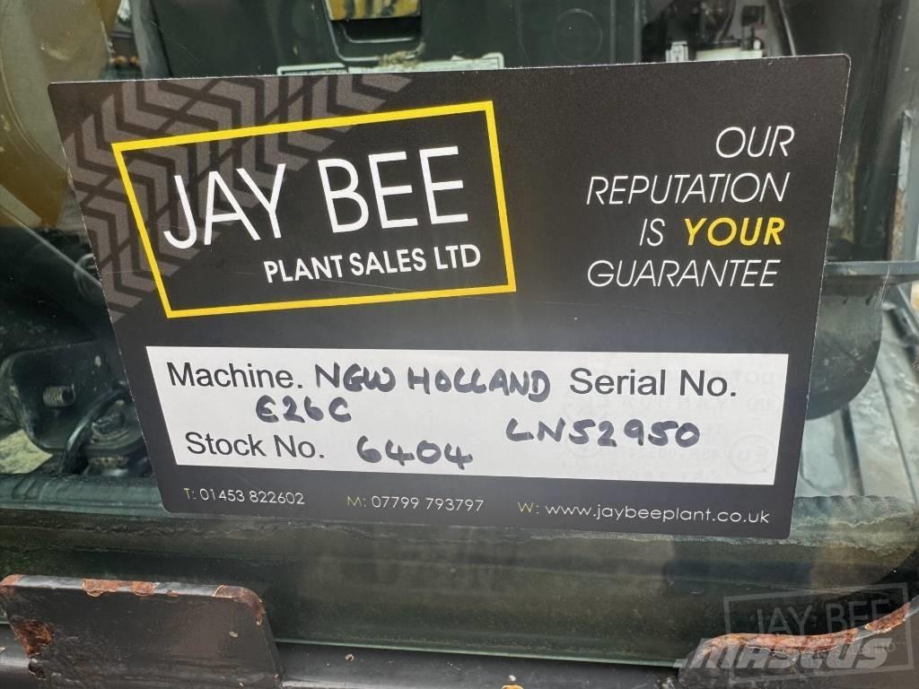 New Holland E26C 小型挖掘机