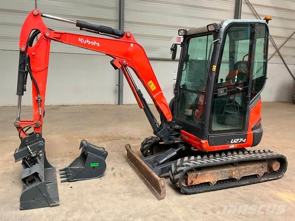 Kubota U 27-4 小型挖掘机