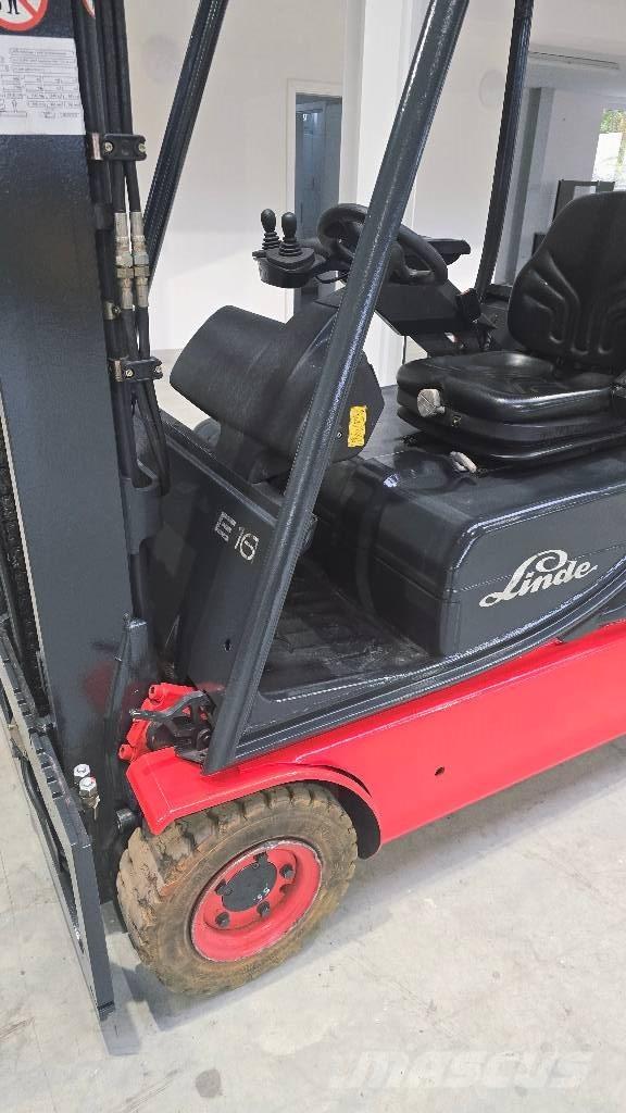 Linde E 16 C-02 电动叉车