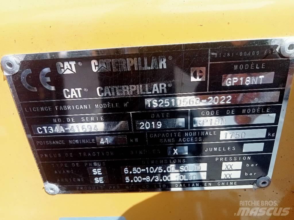 CAT GP 18 NT 天然气叉车