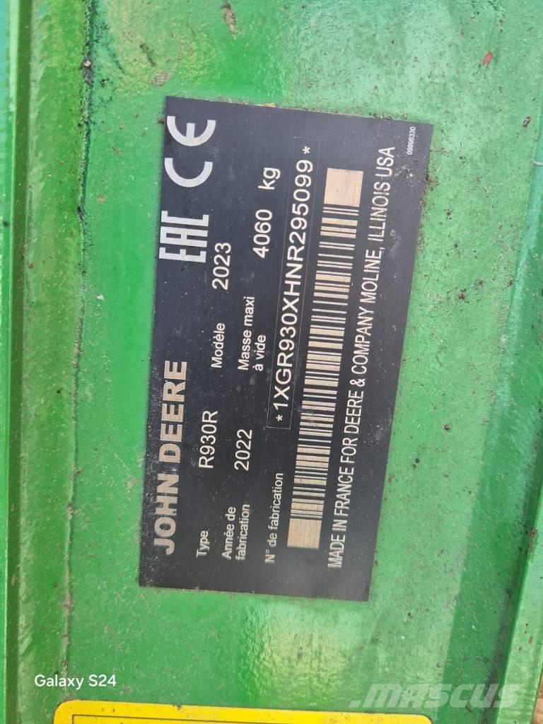 John Deere R930R 割草机
