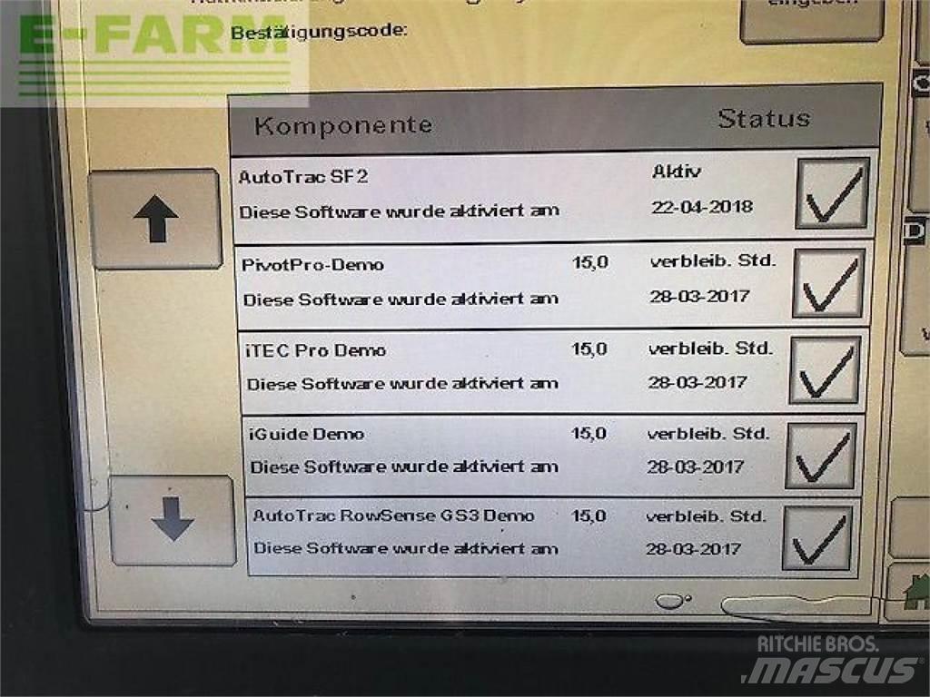 John Deere w660 联合收割机