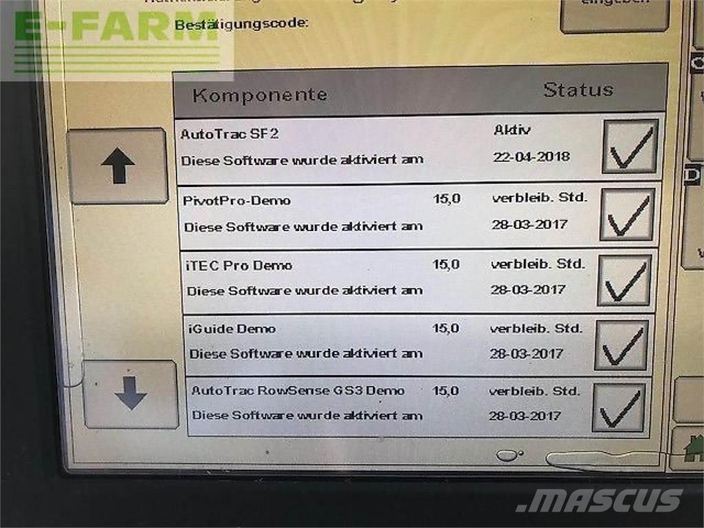 John Deere w660 联合收割机