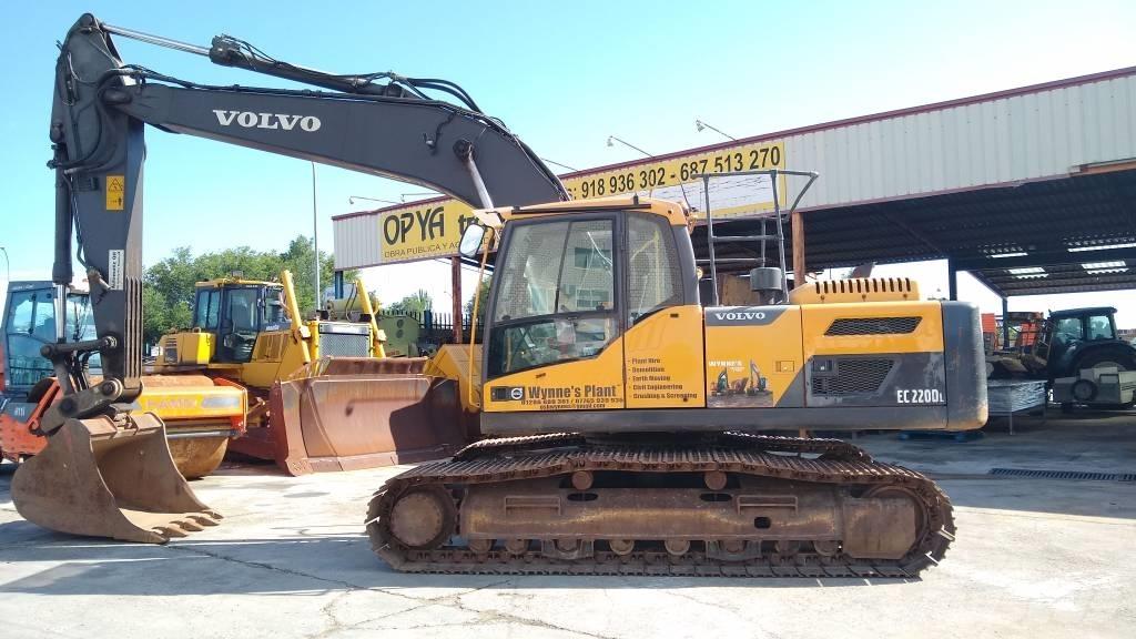 Volvo EC220DL 履带挖掘机