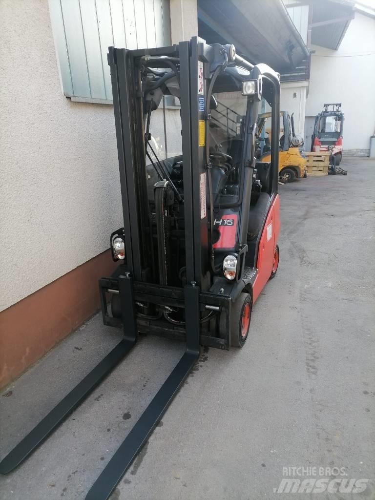 Linde H 16 T/ 391 天然气叉车