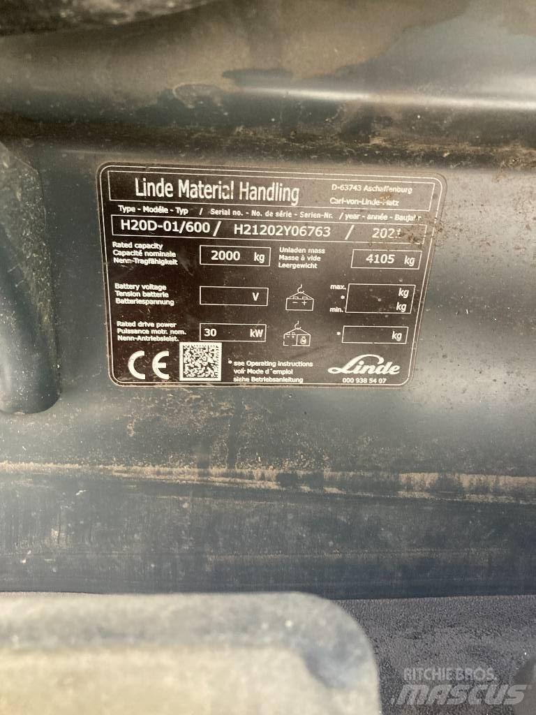 Linde H20/600D/1202 柴油叉车