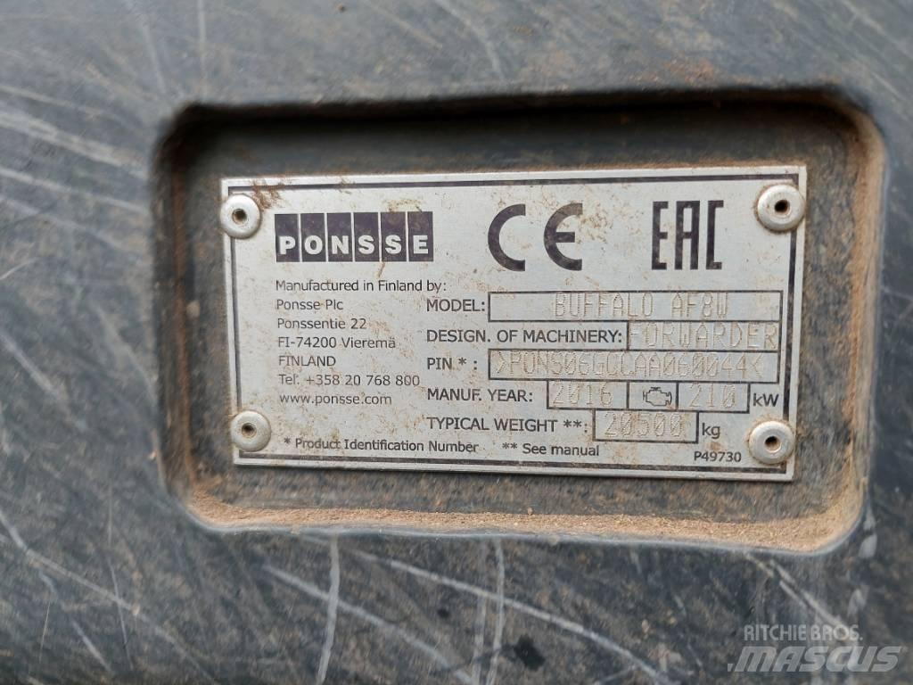 Ponsse BUFFALO AF 8W 集运机
