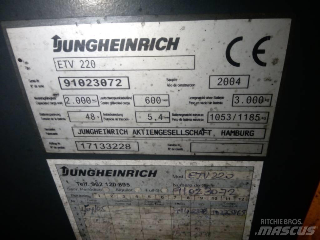 Jungheinrich ETV 220 前移式叉车