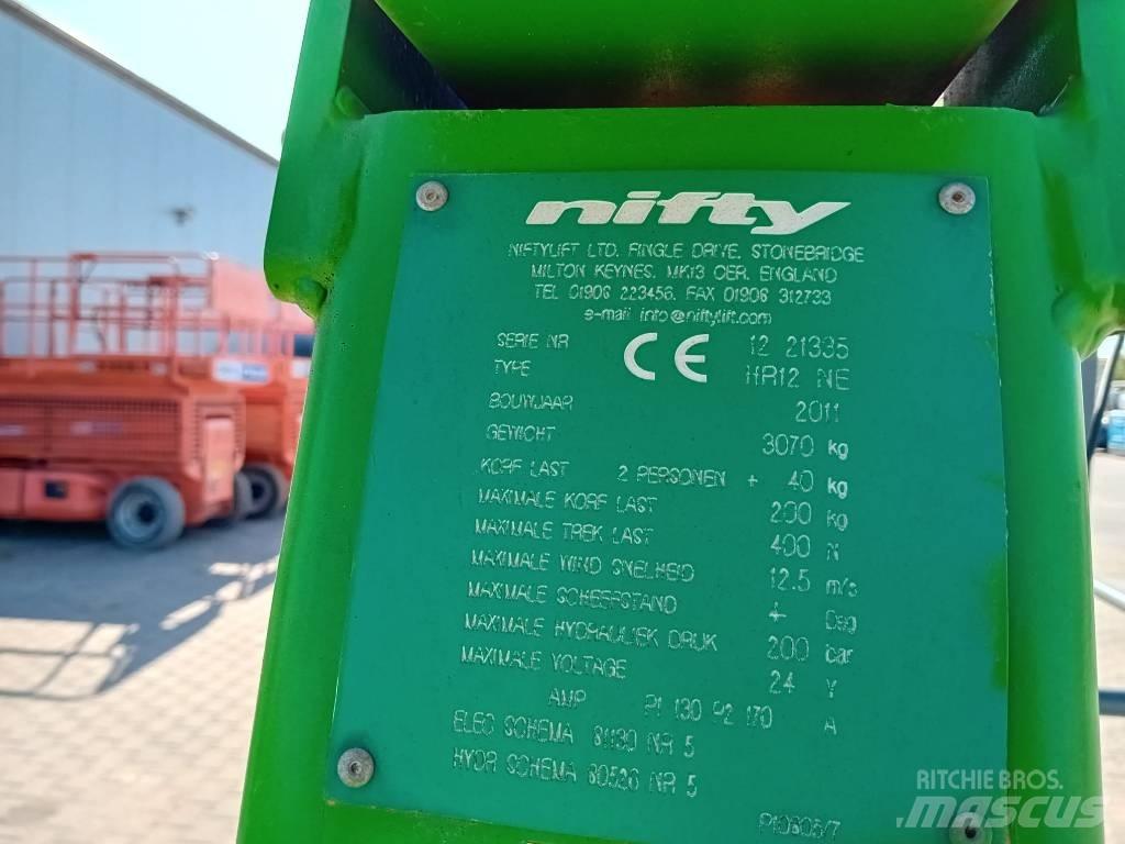 Niftylift HR 12 N E 曲臂高空工作平台
