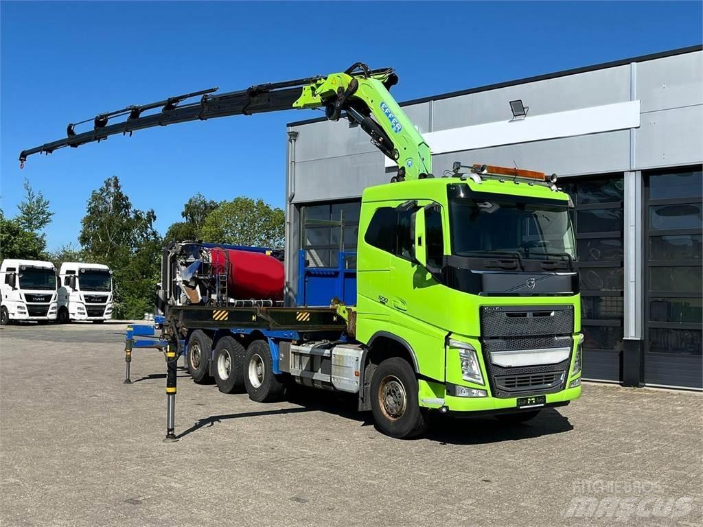 Volvo FH 500 8X4 起重车