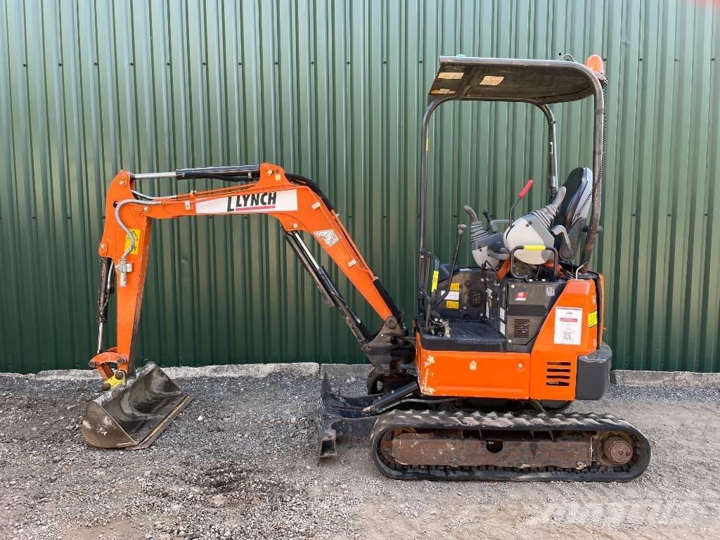 Hitachi ZX 19 U-6 小型挖掘机