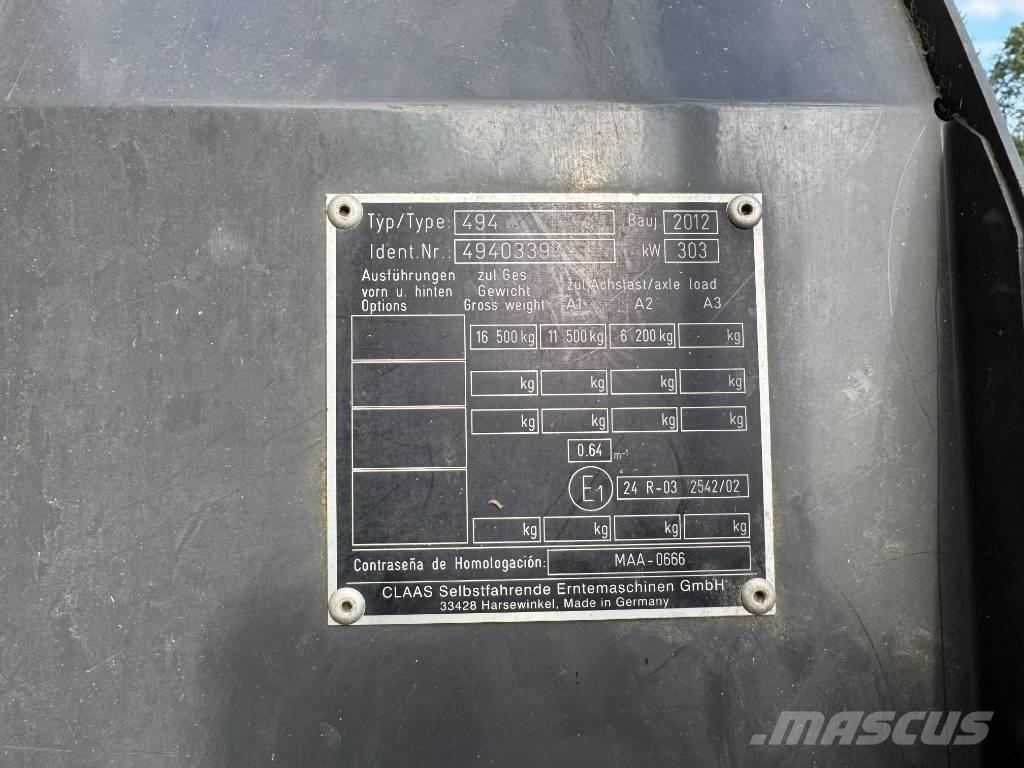 CLAAS Jaguar 930 自走式青贮饲料收割机