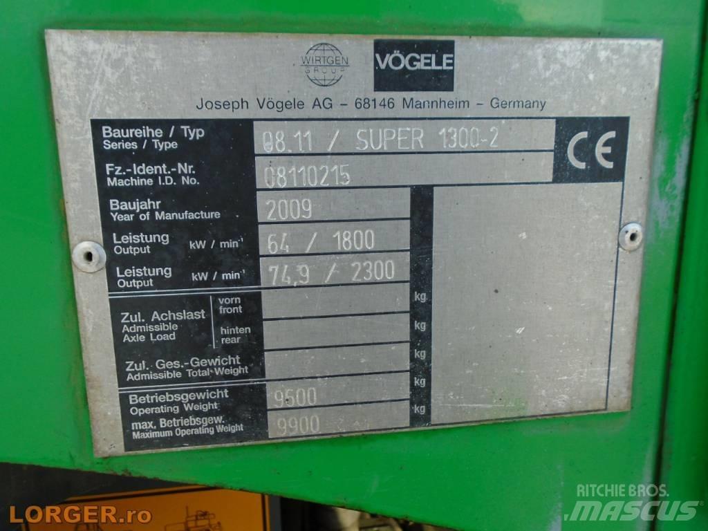 Vögele Super 1300-2 沥青摊铺机