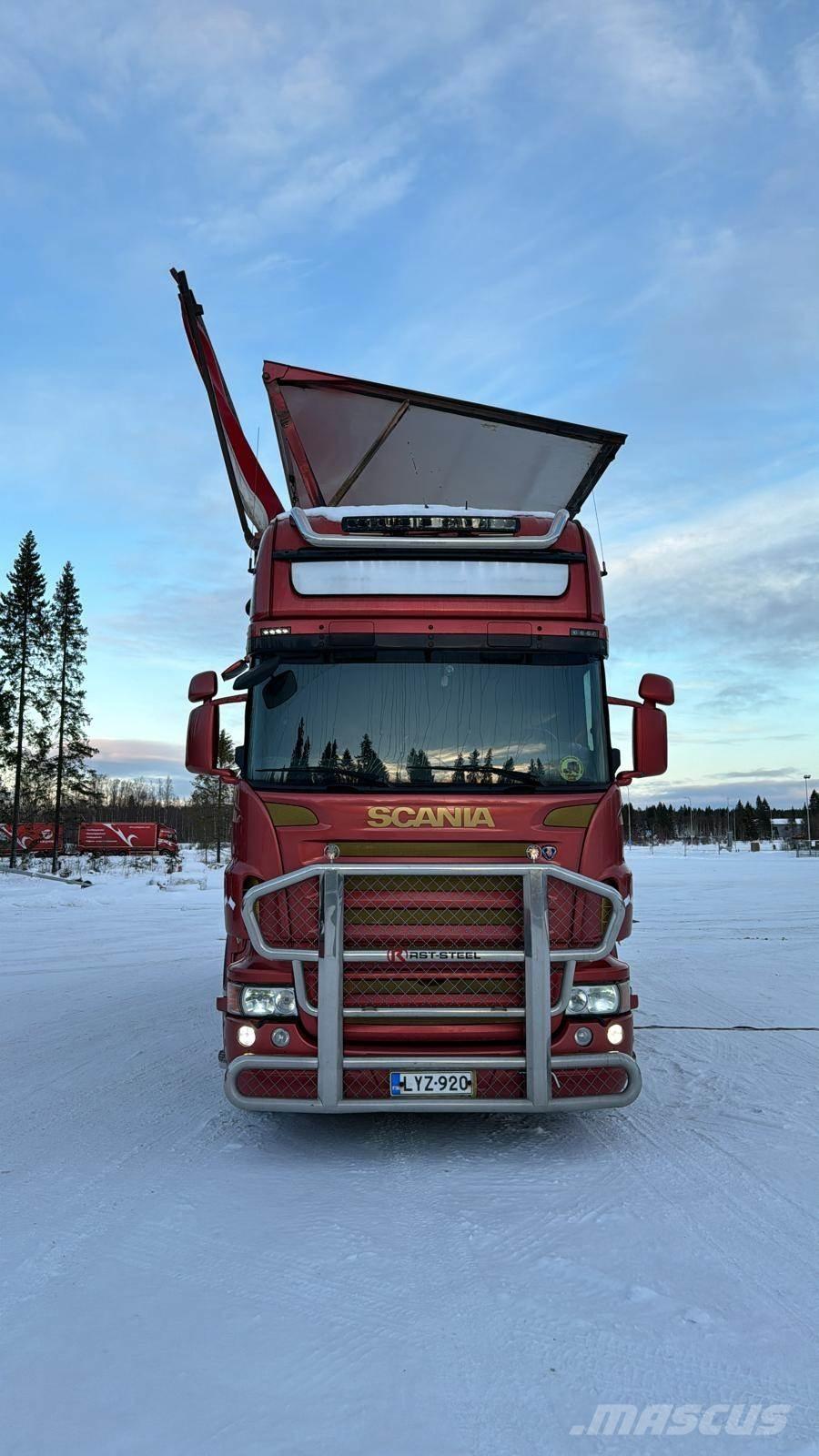 Scania R560 碎木车