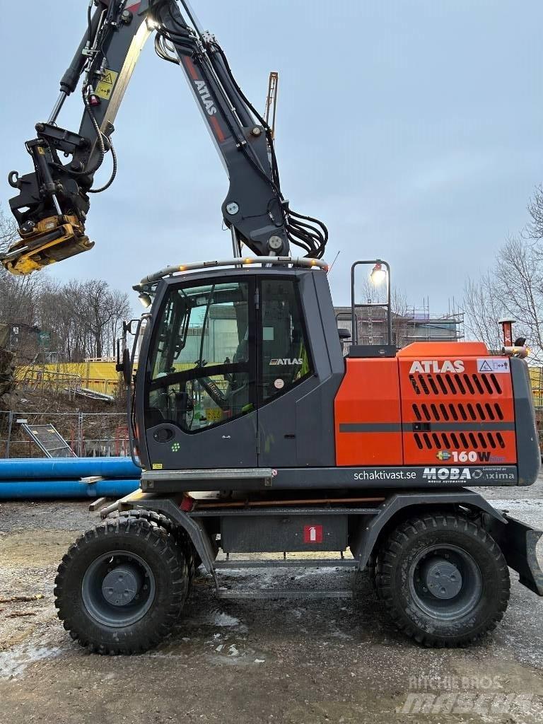 Atlas 160 W 轮式挖掘机
