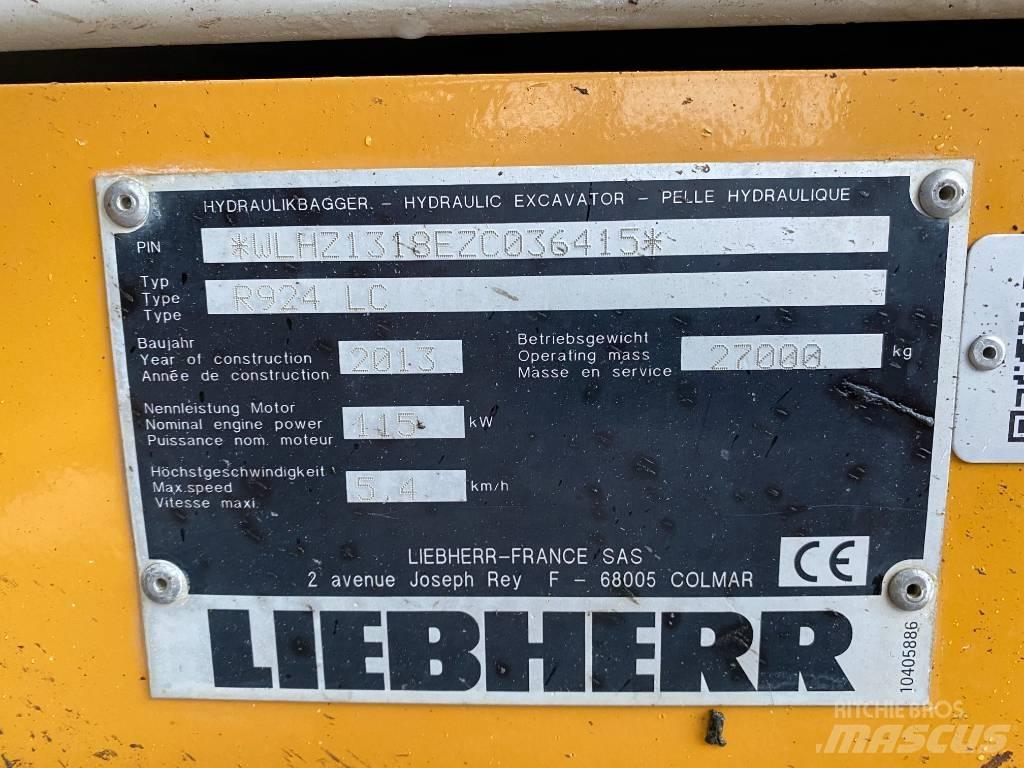 Liebherr 924 履带挖掘机