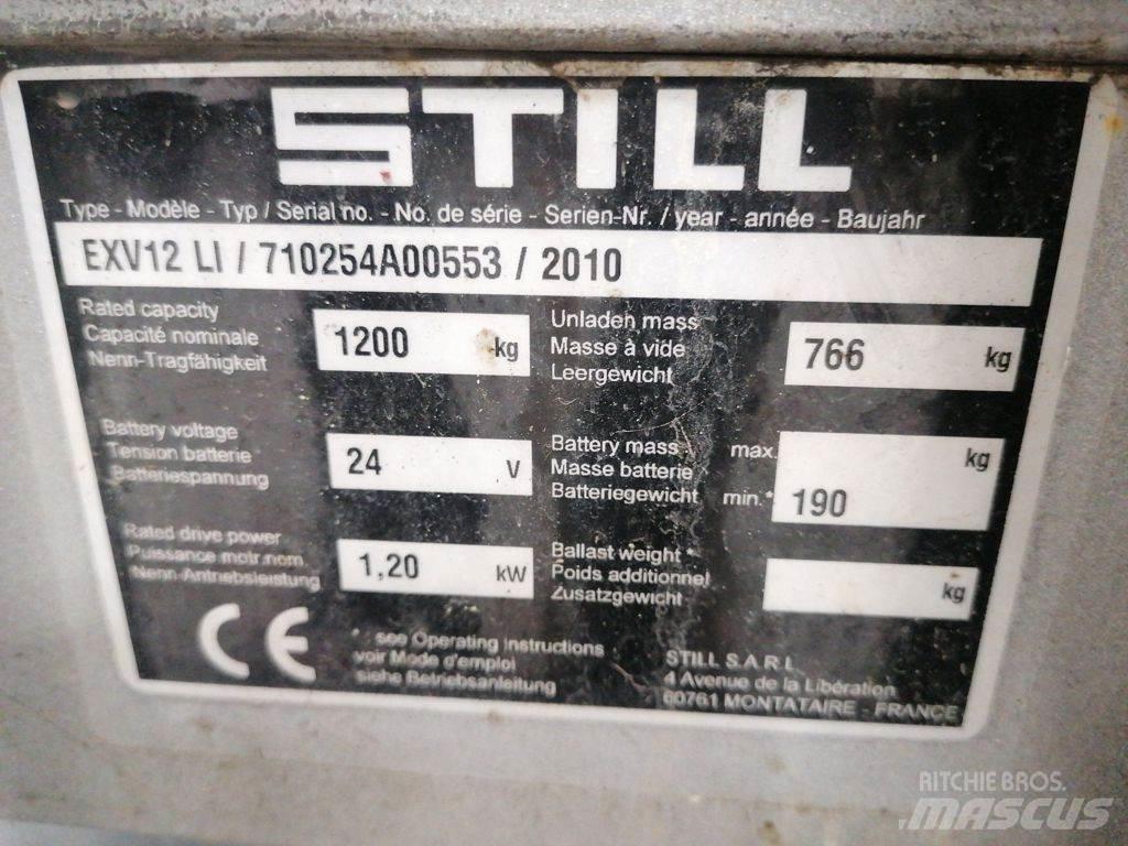 Still EXV12LI 手推堆垛车