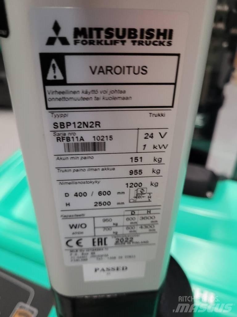Mitsubishi SBP 12N2R 行走式堆垛机