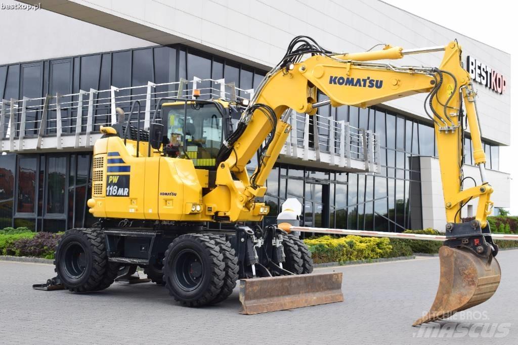 Komatsu PW118MR-11 轮式挖掘机