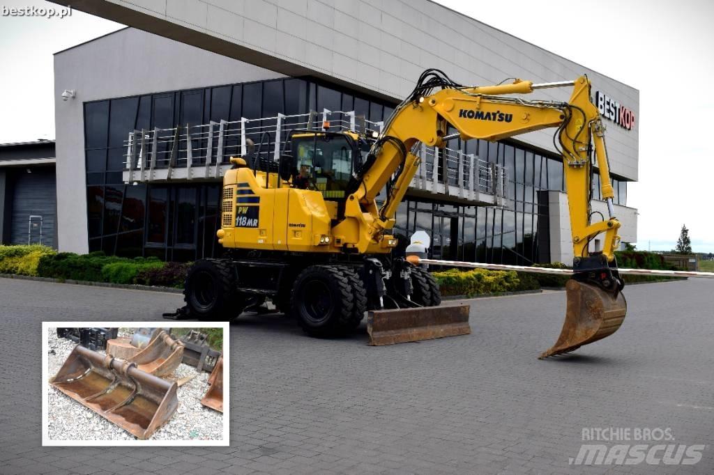 Komatsu PW118MR-11 轮式挖掘机