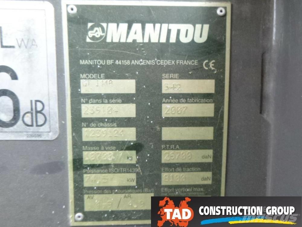 Manitou MT 1440 伸缩臂叉装车|叉装车