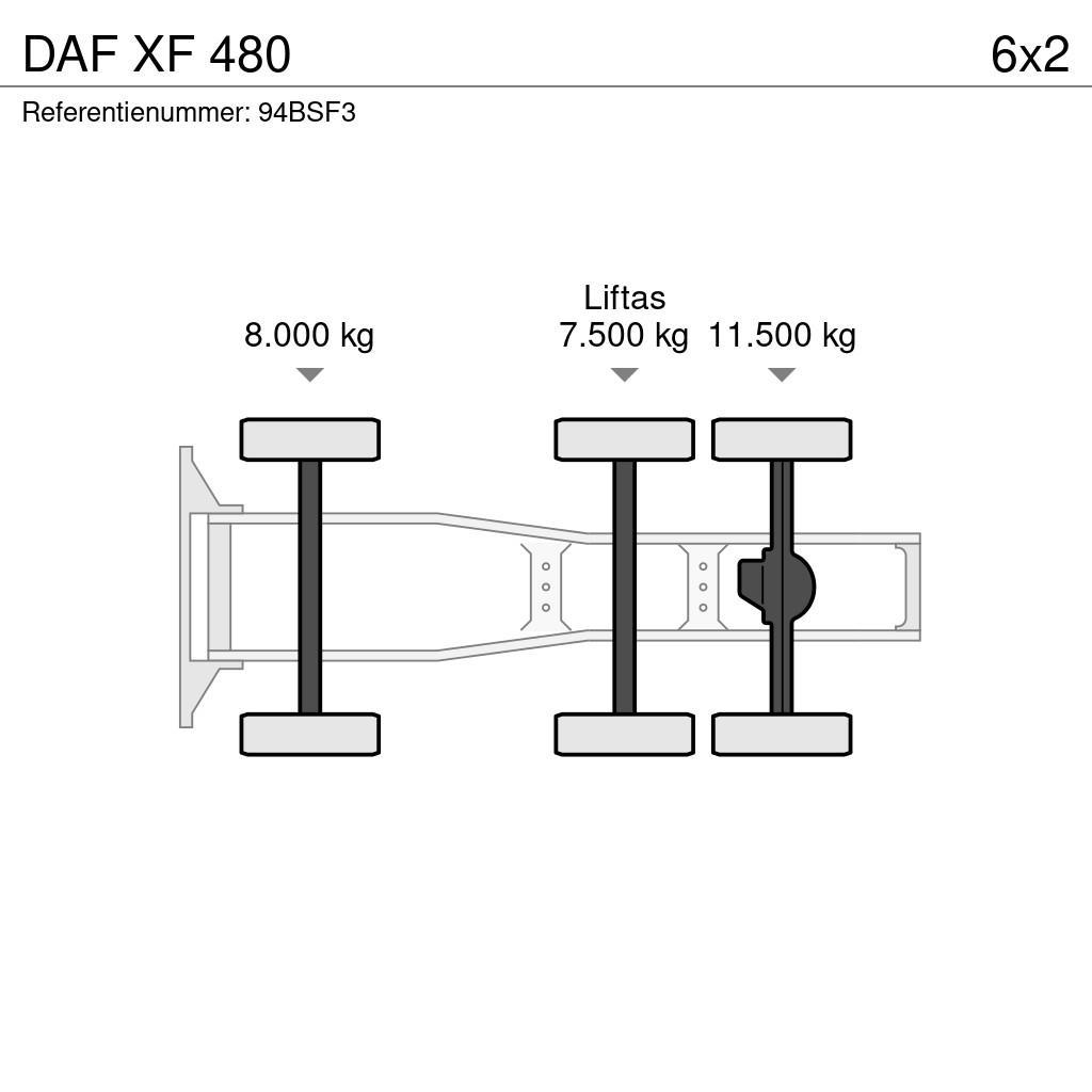 DAF XF 480 牵引车