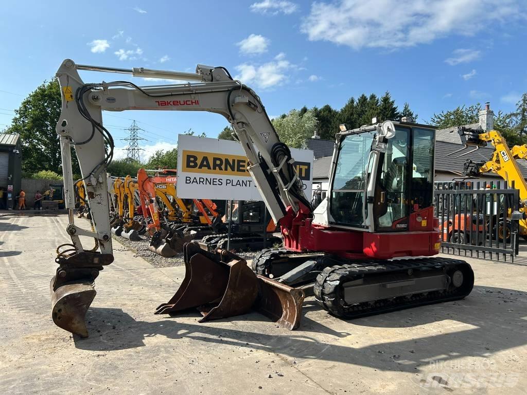 Takeuchi TB 280 FR 中型挖掘机