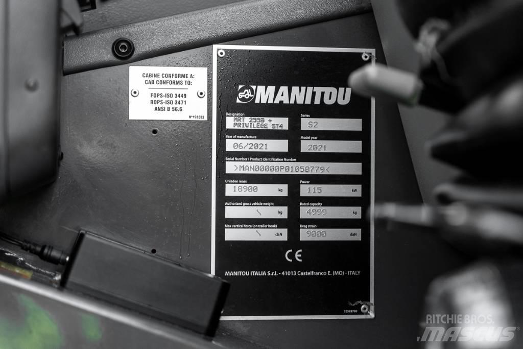 Manitou MRT 2550 伸缩臂叉装车|叉装车