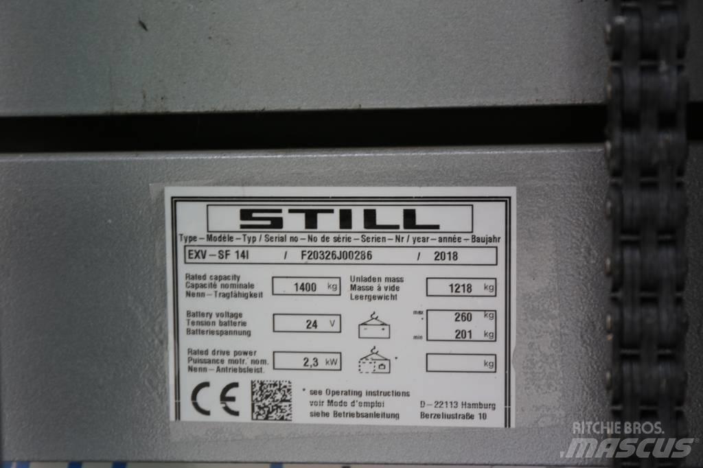 Still EXVSF14I 手推堆垛车