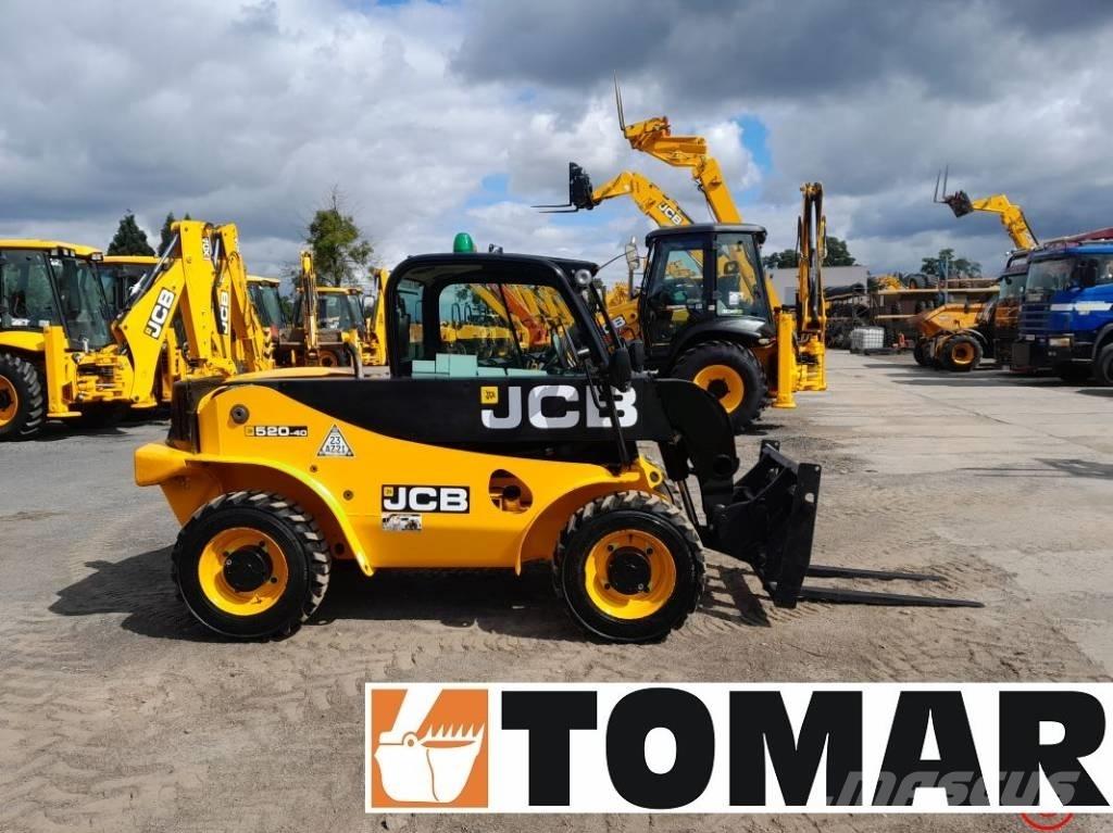 JCB 520-40 伸缩臂叉装车|叉装车