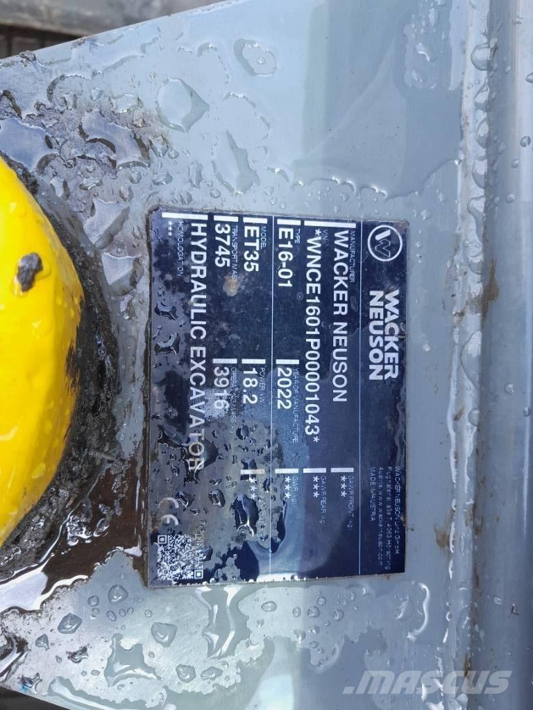 Wacker Neuson ET 35 履带挖掘机