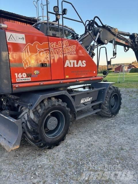 Atlas 160 W 轮式挖掘机