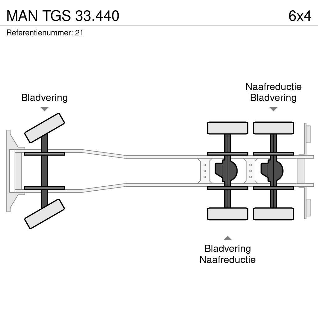 MAN TGS 33.440 工程吊钩车