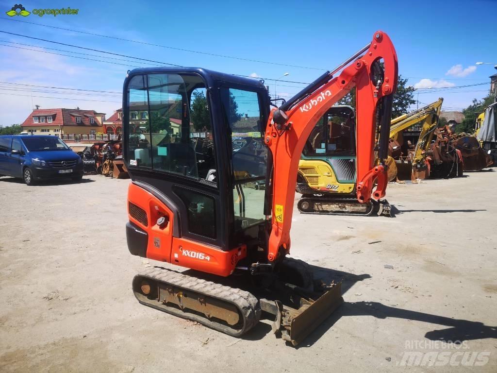 Kubota KX 016-4 小型挖掘机
