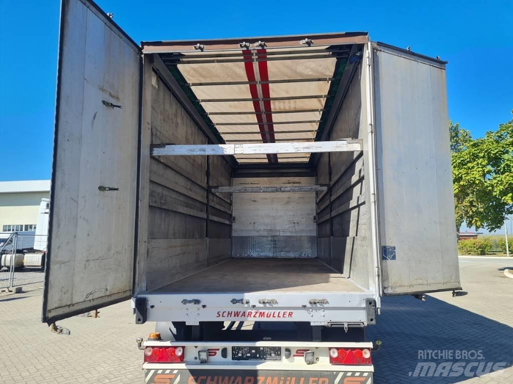 Schwarzmüller 7.4m 侧帘拖车