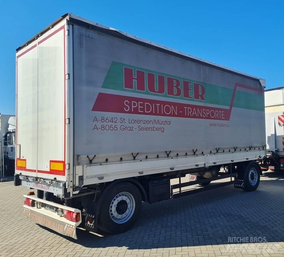 Schwarzmüller 7.4m 侧帘拖车