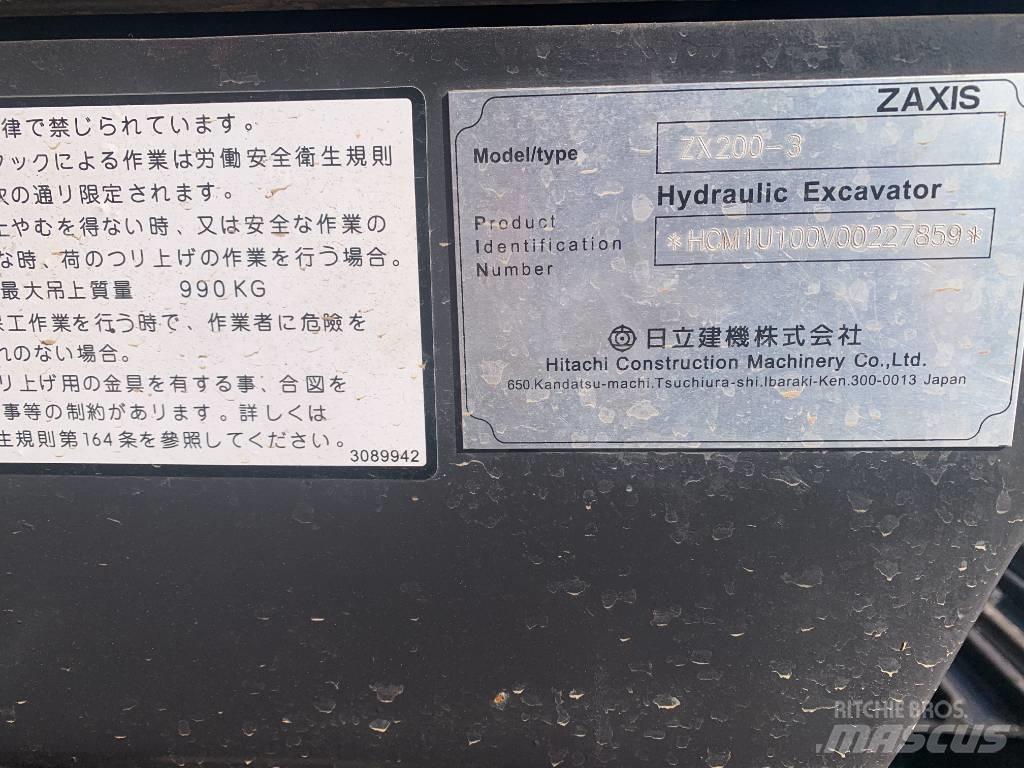 Hitachi Zaxis 200 LC 履带挖掘机