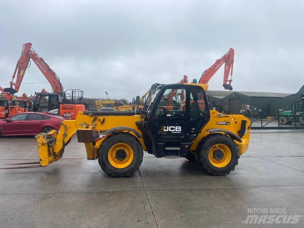 JCB 540-140 伸缩臂叉装车|叉装车