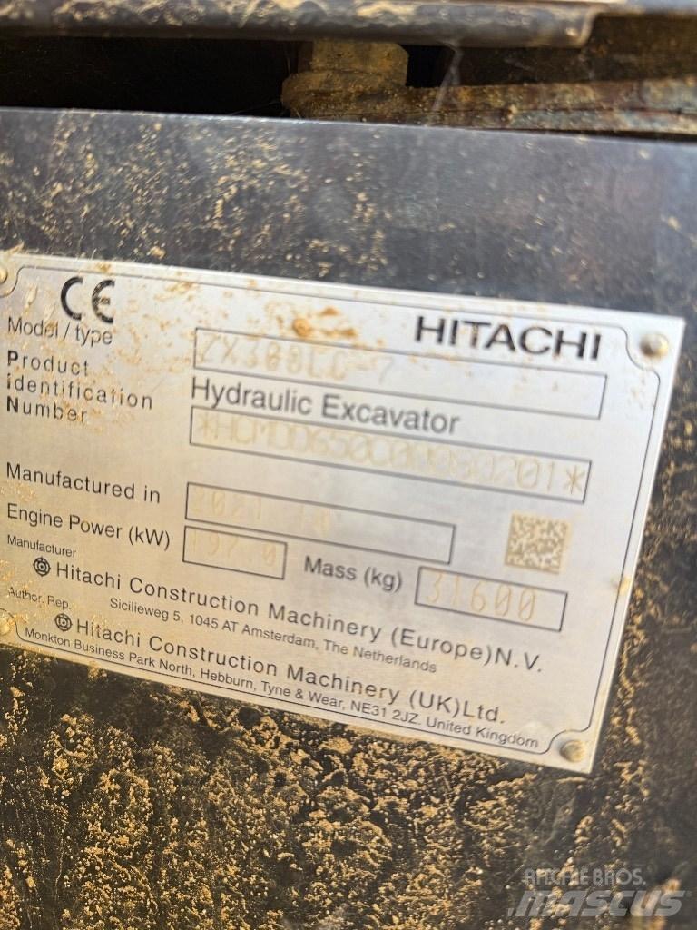 Hitachi ZX 300 LC-7 履带挖掘机