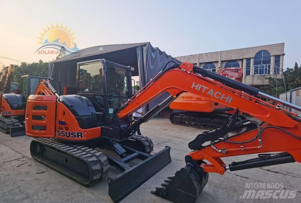 Hitachi zx55USR 小型挖掘机