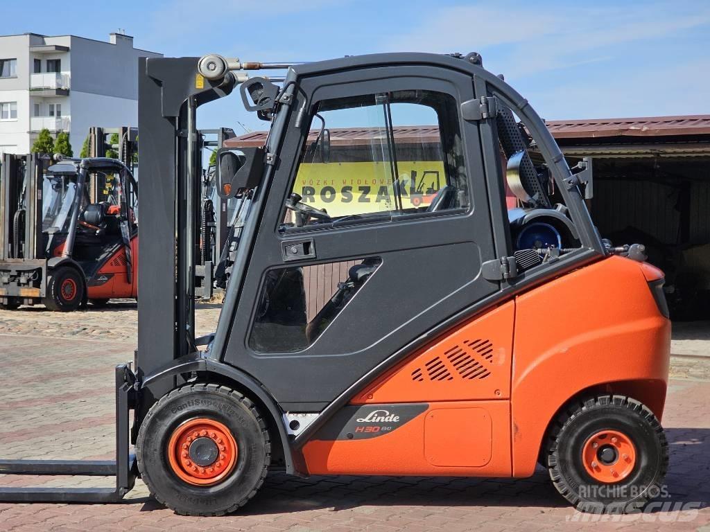 Linde H30T-02 天然气叉车