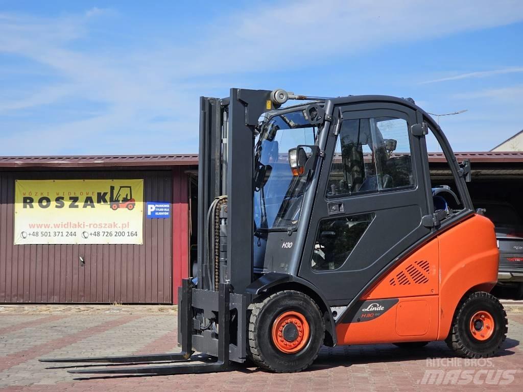 Linde H30T-02 天然气叉车