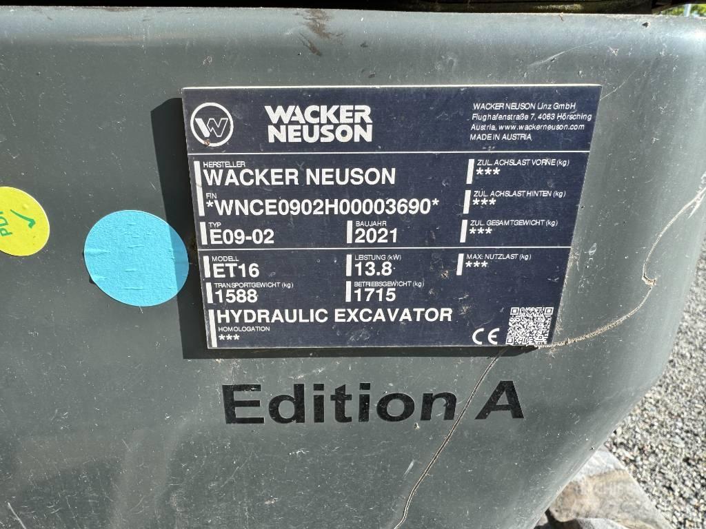 Wacker Neuson ET16 履带挖掘机