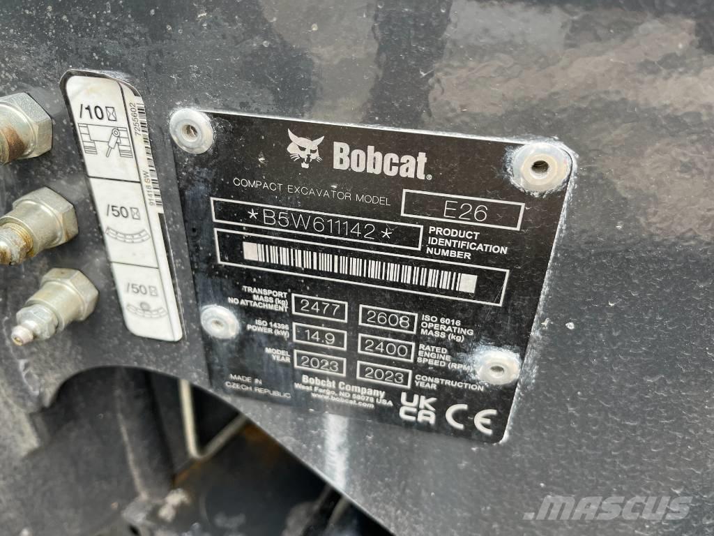 Bobcat E 26 小型挖掘机