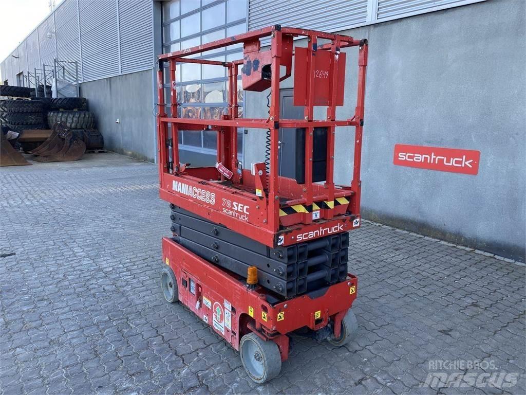 Manitou 78SEC 剪叉式升降机