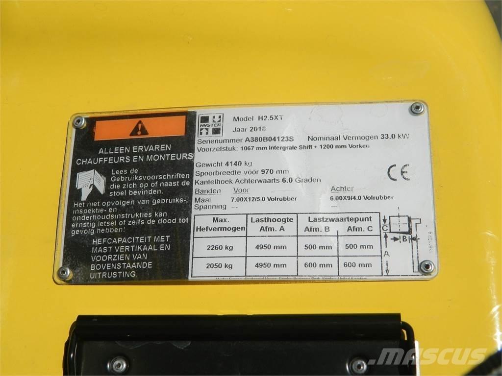 Hyster H2 50XT 柴油叉车