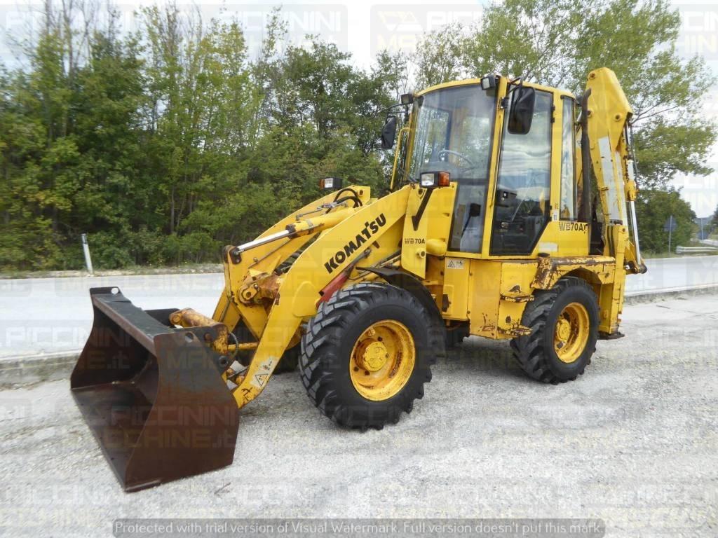 Komatsu WB70A 反铲装载机